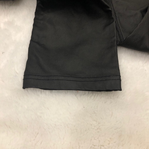 Womens Black Faux Leather leggings.Size ExtraSmall - Picture 3 of 5